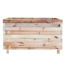 Ghiveci pentru flori din lemn H-74 cm L-120 cm G-60 cm-2
