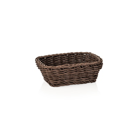 Cosuri de masa profesionale Basket Weaver, 19 x 13 x 6 cm, maro, polipropilena, fara BPA