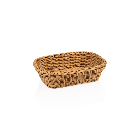 Cosuri pentru masa Basket Weaver Pro, 26,5 x 19 x 7 cm, bej, polipropilena, fara BPA