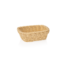 Cosuri de masa profesionale Basket Weaver, 19 x 13 x 6 cm, bej deschis, polipropilena, fara BPA