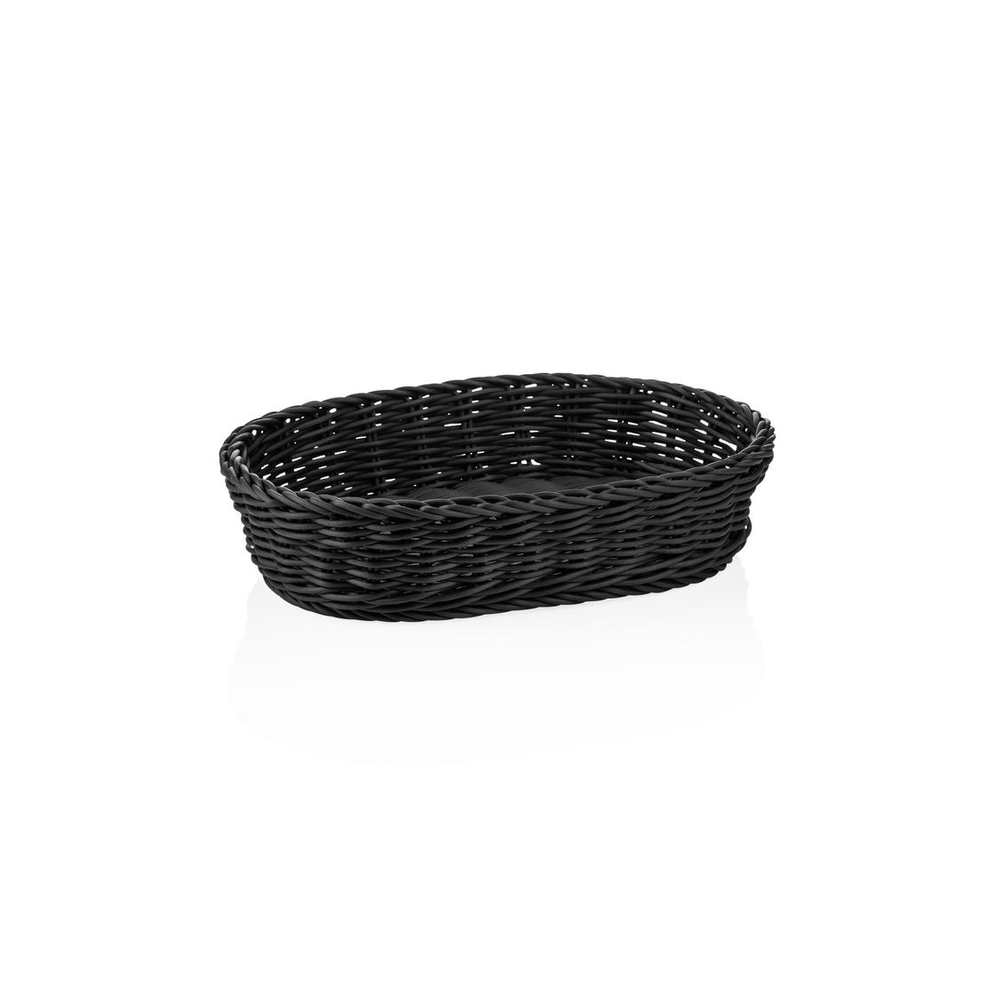 Cosuri profesionale pentru masa, 32 x 23 x 7 cm, ovale, negre, polipropilena, fara BPA