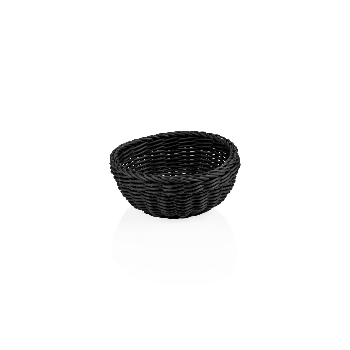 Cosuri profesionale de masa, Ø 20 cm, inaltime 8 cm, negre, polipropilena, fara BPA