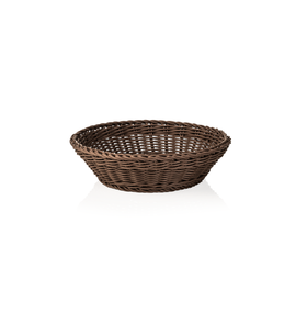 Cosuri de masa profesionale Basket Weaver, Ø 29 cm, inaltime 7 cm, maro, polipropilena, fara BPA