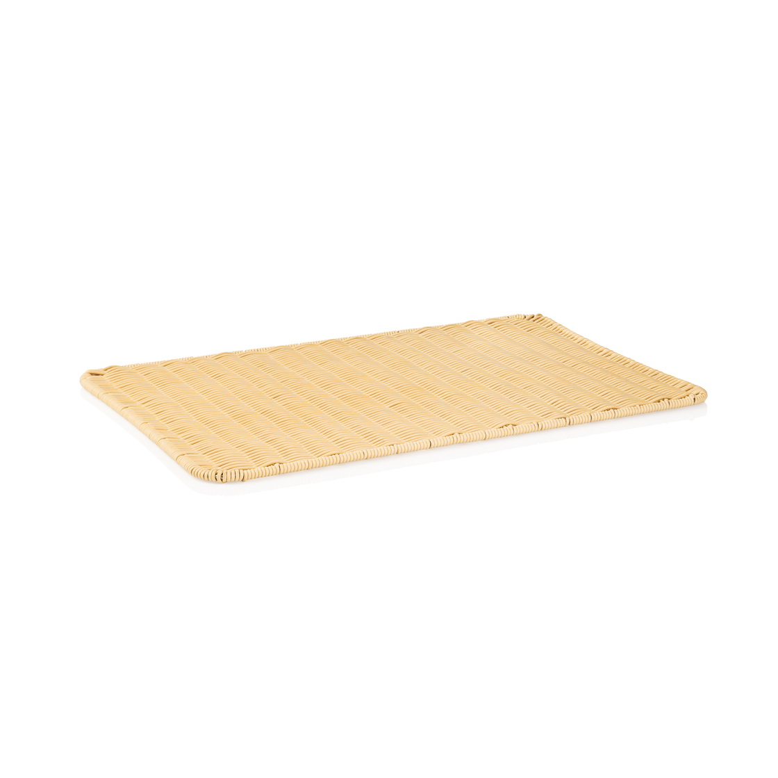 Tava de prezentare Weaver Pro , 60 x 40 x 1 cm, bej deschis, polipropilena, fara BPA