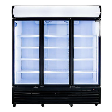 Vitrina frigorifica 3 usi 1506L RICO i180 iluminare LED plafon publicitar superior iluminat