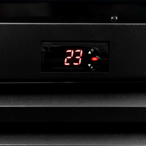 Vitrina frigorifica 3 usi 1065L RICO i160 iluminare LED plafon publicitar superior iluminat