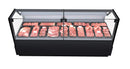 Vitrina orizontala servire carne / mezeluri, 2 metri,  temperatura -1/+7, suprafata expunere 1,3 M, 1,7 kW-3
