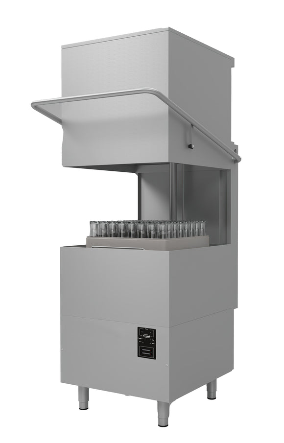 Mașină spălat vase tip tunel cu pompă și boiler 7.5kW pentru restaurante profesionale