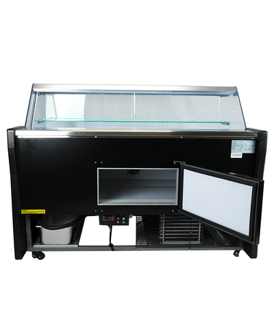 Vitrina refrigerata orizontala, 250 cm, suprafata expunere 2.52 m2, iluminare LED, depozitare refigerata - 0