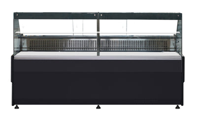 Vitrina refrigerata orizontala, 250 cm, suprafata expunere 2.52 m2, iluminare LED, depozitare refigerata