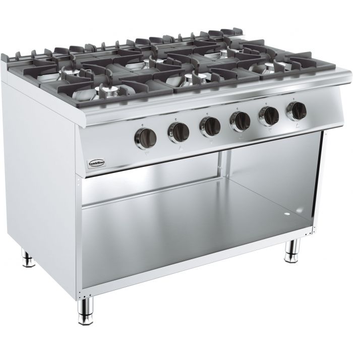 Aragaz 6 focuri, 39 kW