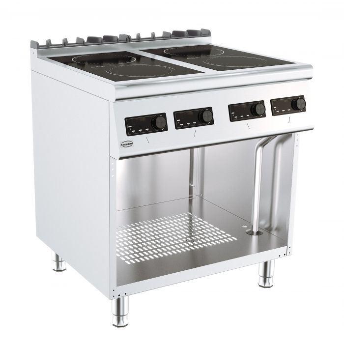 Masina de gatit electrica cu 4 plite inductie, 14 kW