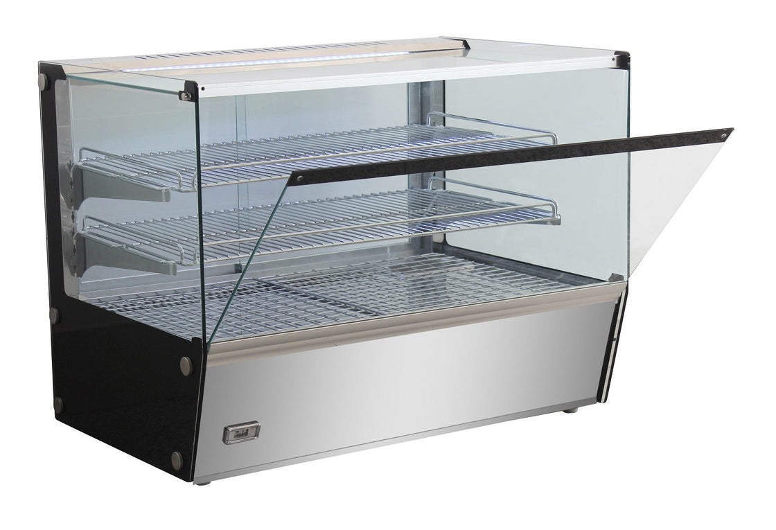 Vitrina calda 137 litri, latime 70 cm, +30/+90 °C, 1,5 kW