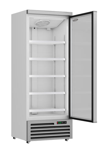 Vitria frigorifica 0 10, 600 Litri, 5 polite, refrigerare ventilata, clasa energetica C