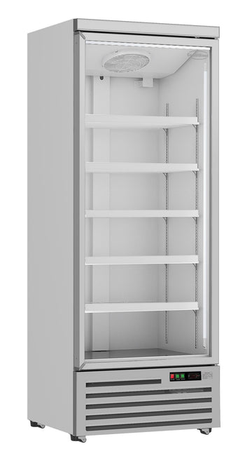 Vitria frigorifica 0 10, 600 Litri, 5 polite, refrigerare ventilata, clasa energetica C
