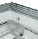 Vitrina de inghetata Curacao, expunere 10 cuve, -22/-15°C, racire statica, iluminare LED, 0.5 kW, clasa energetica A-11