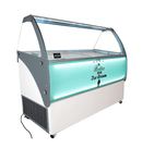 Vitrina de inghetata Curacao, expunere 10 cuve, -22/-15°C, racire statica, iluminare LED, 0.5 kW, clasa energetica A-2