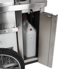 Carucior servire inghetata, expunere 9 cuve, -22/-15°C, racire statica, iluminare LED, cu spalator clesti, tejghea inox, clasa energetica A-15