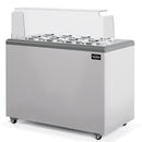 Vitrina servire inghetata, expunere 8 cuve rotunde, -20/-10°C, racire statica,, clasa energetica A-3