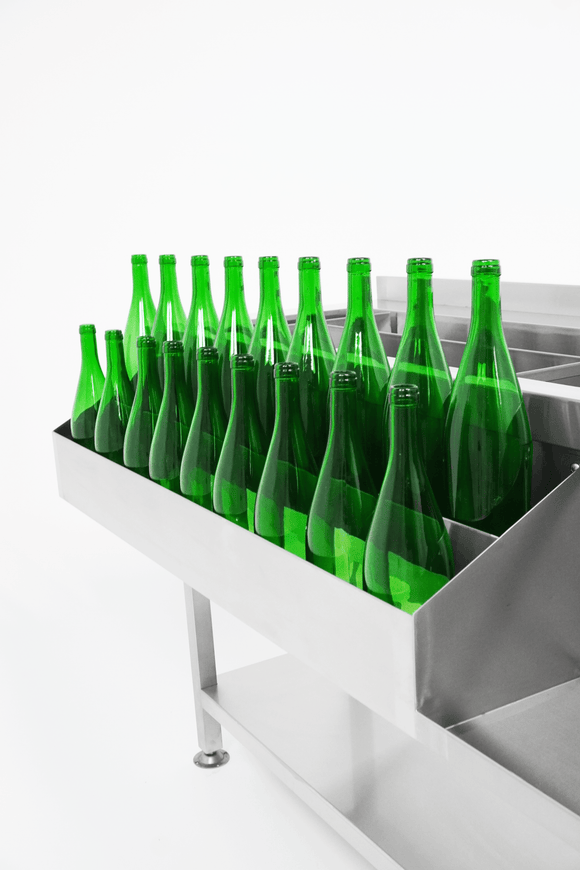 Cockatil bar station inox, cuva de gheata divizate, 1 spalator, 140 cm latime