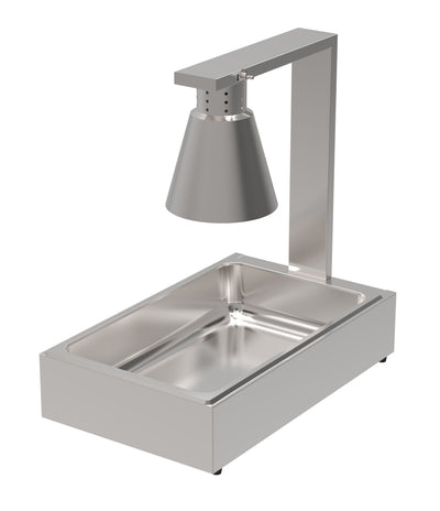 Incalzitor cartofi prajiti cu 1 lampa, GN 1/1, 0.25 kW