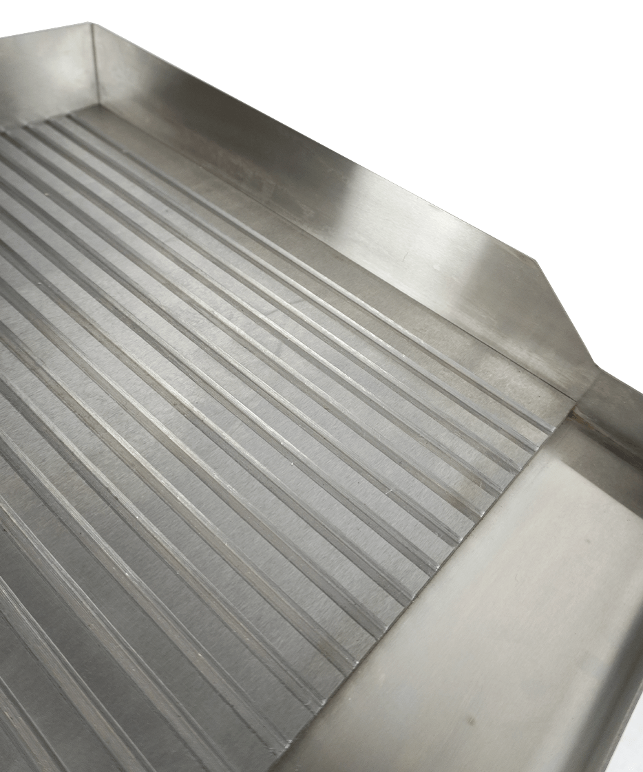 Plita fry top striata, 2 kW alimentare 230 V