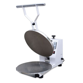 Presa aluat pizza Ø458mm, grosime reglabila, placa superioara incalzita