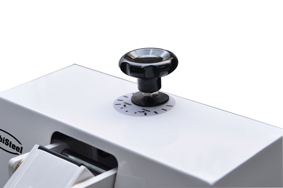 Presa aluat pizza Ø458mm, grosime reglabila, placa superioara incalzita