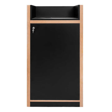 Cos de gunoi cu suport pentru tavi Mega-M MPP001692 - vedere laterala
