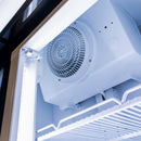 Vitrina frigorifica 2 usi 568L RICO i88 iluminare LED plafon superior publicitar iluminat