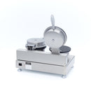 Aparat de copt vafe dublu - pentru cornete de inghetata, dimensiune vafe ø210 x H3 mm Aparatul pentru vafe este un