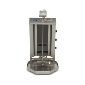 Aparat pentru shaorma si kebab, 3 arzatoare, lungime ax 60.8 cm - 30kg carne, electric