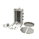 Aparat pentru shaorma si kebab, 3 arzatoare, lungime ax 60.8 cm - 30kg carne, electric