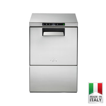Masina de spalat vase si pahare frontala ATA AL 403, cos 400x400 mm, linia Value, Made in Italy - ATA Italia
