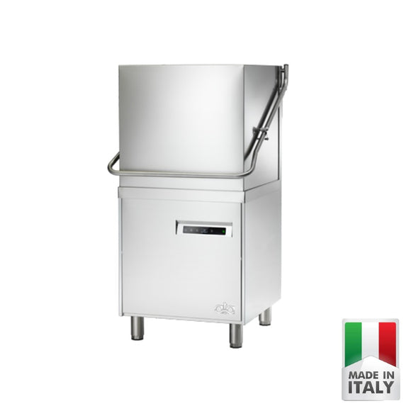 Masina de spalat vase cu capota (hood) profesionala ATA AT 1002, cos 500x500 mm, Made in Italy - ATA Italia