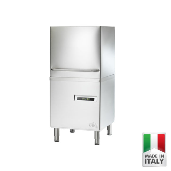 Masina de spalat vase cu capota (hood) profesionala ATA AT 1401, cos 500x500 mm, Made in Italy - ATA Italia