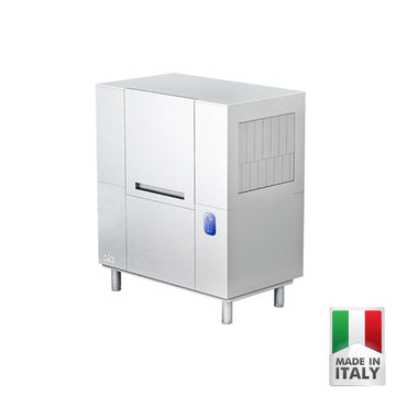 Masina de spalat vase cu avans automat cosuri (tunel) ATA ATR 1500, cos 500x500 mm, pana la ~85 cosuri/ora, Made in Italy - ATA Italia