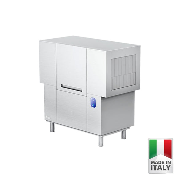 Masina de spalat vase cu avans automat cosuri (tunel) ATA ATR 1800, cos 500x500 mm, pana la ~100 cosuri/ora, Made in Italy - ATA Italia