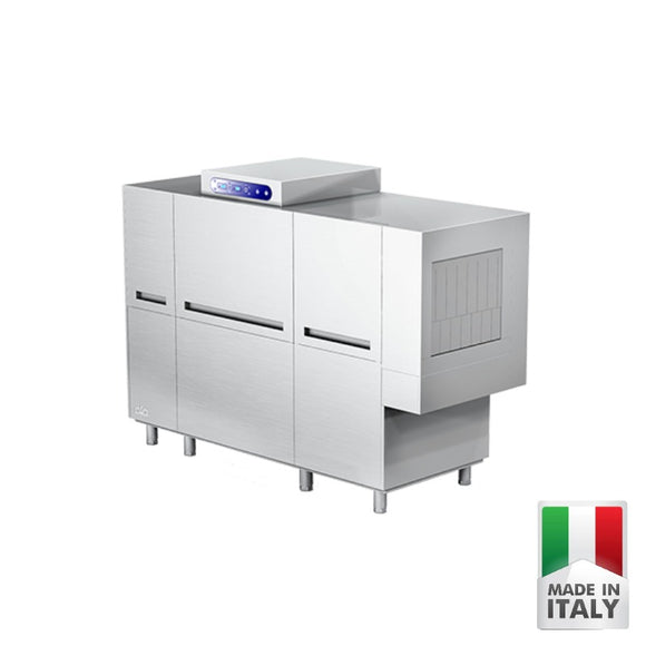 Masina de spalat vase cu avans automat cosuri (tunel) ATA ATR 3800, cos 500x500 mm, pana la ~210 cosuri/ora, Made in Italy - ATA Italia