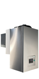 Agregat monobloc refrigerare pentru camera frigorifica 5-20 m3, Otel inoxidabil, -2 8 C, răcire ventilat, LED, putere 905 W
