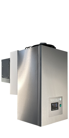 Agregat monobloc refrigerare pentru camera frigorifica 5-20 m3, Otel inoxidabil, -2 8 C, răcire ventilat, LED, putere 905 W