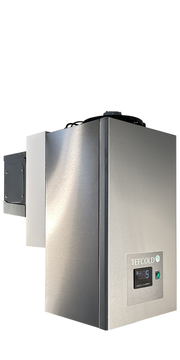 Agregat monobloc refrigerare pentru camera frigorifica 5-20 m3, Otel inoxidabil, -2 8 C, răcire ventilat, LED, putere 905 W