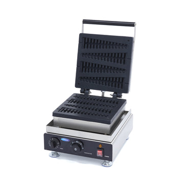 Aparat de copt vafe - 4 acadele, dimensiuni vafa L21 x A5 x H3cm Vafele pe bat sunt foarte
