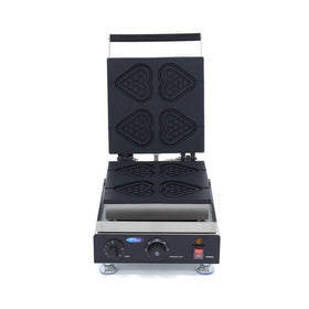 Aparat de copt vafe - 4 inimi, dimensiuni vafe L105 x A105 x I14mm