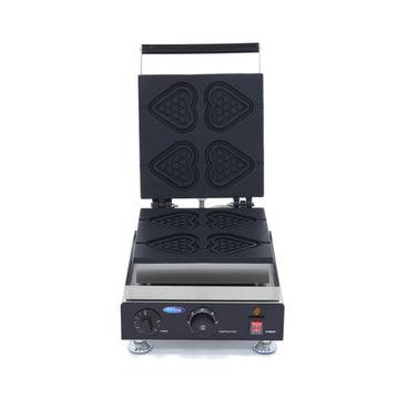 Aparat de copt vafe - 4 inimi, dimensiuni vafe L105 x A105 x I14mm