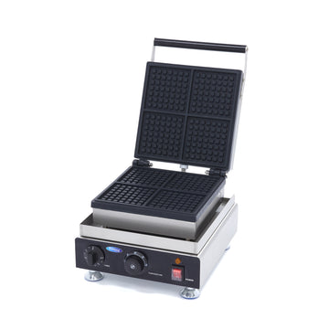 Aparat de copt vafe - 4 mini patrate, dimensiune vafe L113 x A113 x H14mm
