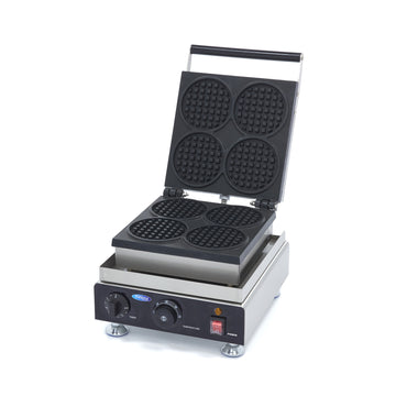 Aparat de copt vafe - 4 mini rondele, dimensiune vafe Ø 110 x 16mm Iti place sa oferi clientilor
