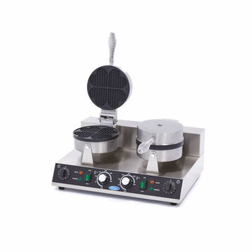 Aparat de copt vafe dublu - 8 vafe in forma de inima