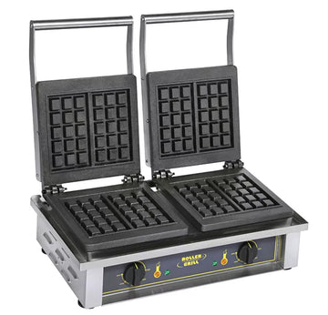 Aparat de copt vafe model bruxelles 3,2kw cu doua matrite de 100x170mm Aparat de copt vafe model