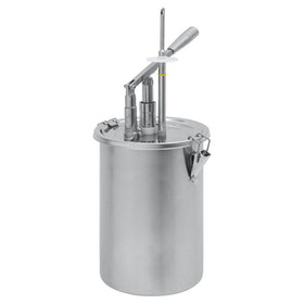 Aparat manual injectat creme, gem, ciocolata, inox, 4,5 Lt. dozaj max. 40 ml.